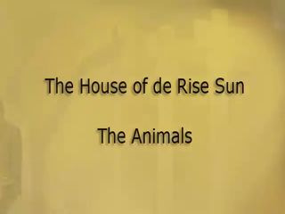 The Animals-House of the Risin