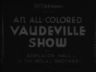 An all Black Vaudeville Show