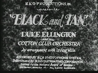 Black and Tan, duke Ellington