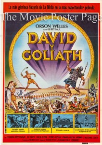 David and Goliath, Orson Wells – 1960 English
