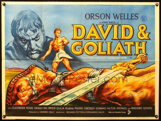 David and Goliath, Orson Wells – 1960