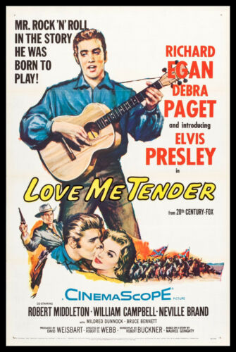 Love me Tender, Richard Egan, Elvis Presley ,Debra Paget, Neville Brand, James Drury