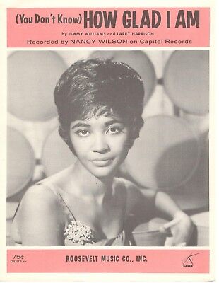Nancy Wilson, You Dont Know How Glad I Am – 1965