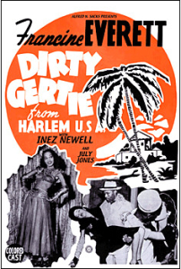 Dirty Gertie from Harlem U.S.A. , A 1946 race film directed by Spencer Williams (All Black Movie)