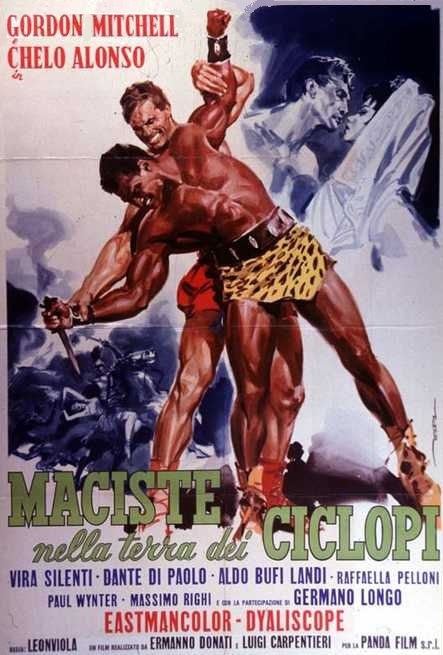 Maciste in the Land of the Cyclops, Atlas in the Land of the Cyclops, Gordon Mitchell 1961