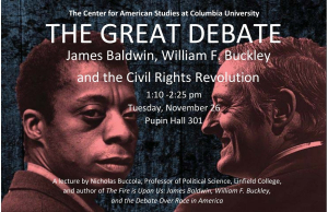 The Legendary Debate,James Baldwin, William F. Buckley , 1965