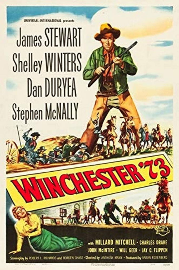 Winchester 73, James Stewart, Shelley Winters, Dan Duryea 1950