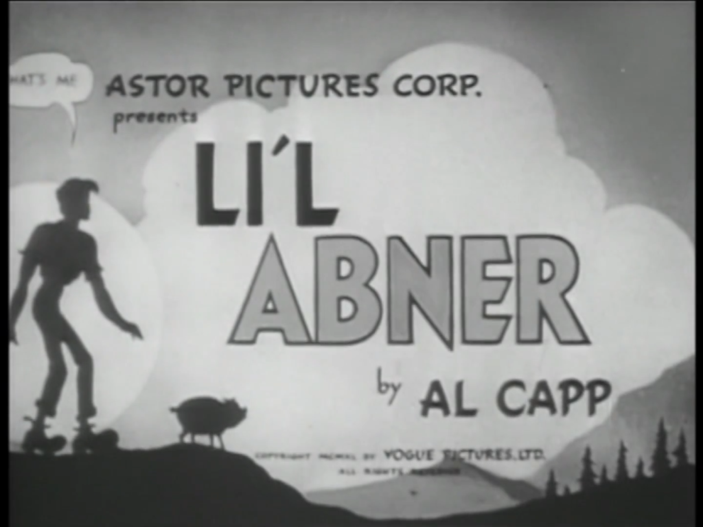 Lil Abner, Al Cap ,1940