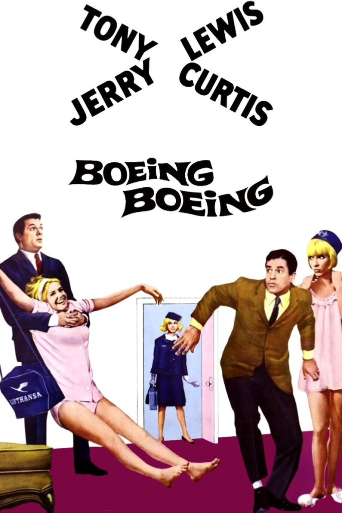 Boeing Boeing, Tony Curtis, Jerry Lewis, ( Full Movie1965)