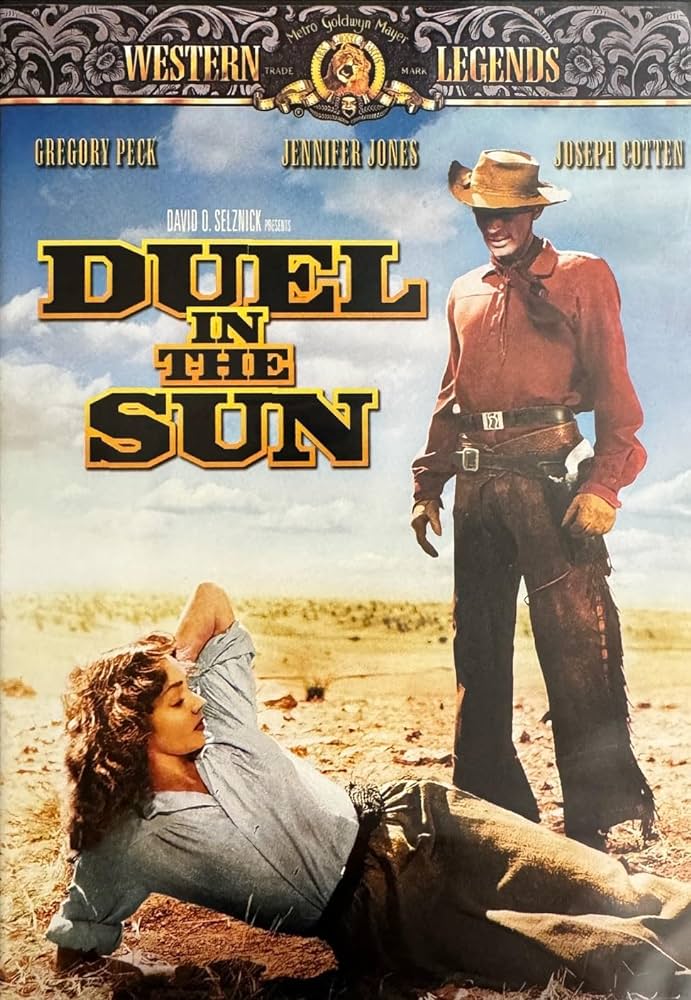 Duel In The Sun 1946, Gregory Peck, Jennifer Jones, Western
