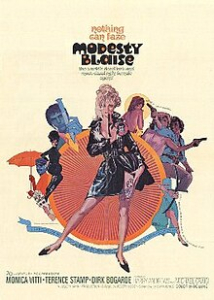 MODESTY BLAISE, 1966 -MOVIE