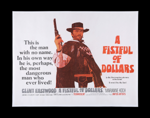 A Fist Full Of Dollars, Clint Eastwood, Sergio Leone, Ennio Morricone, 1964, Western Spaghetti