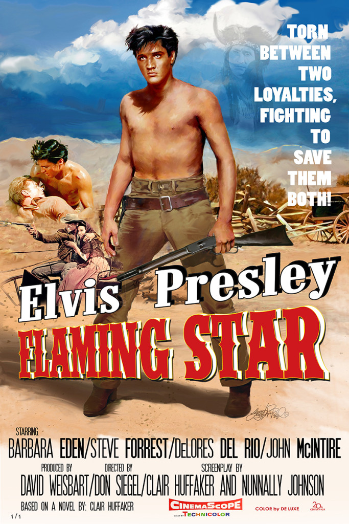 The Flaming Star,  Elvis Presley , 1960