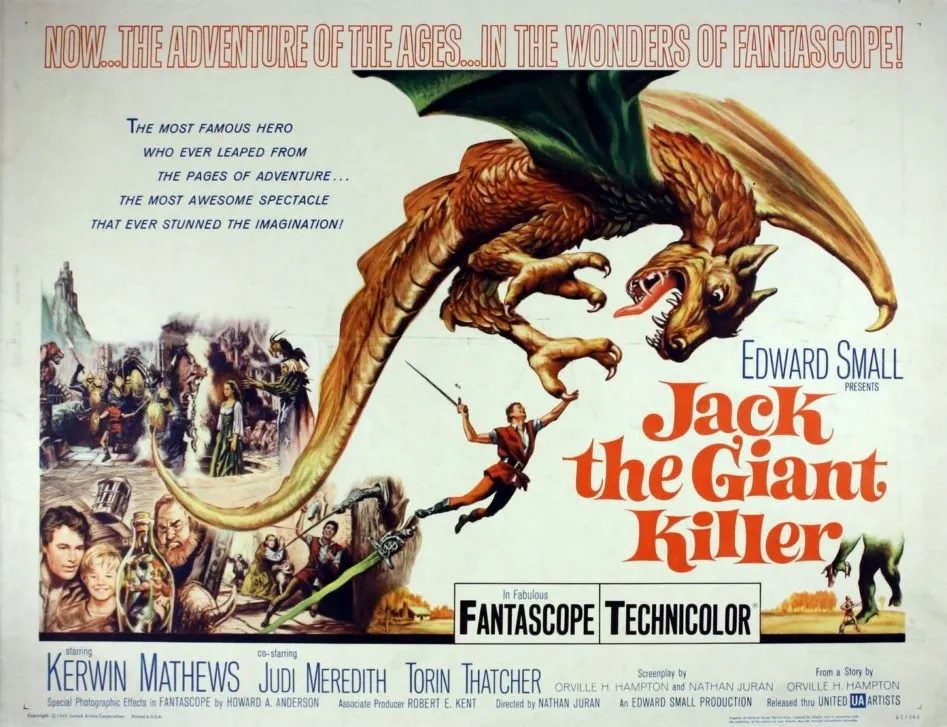 Jack the Giant Killer, Kerwin Mathews, (1962)