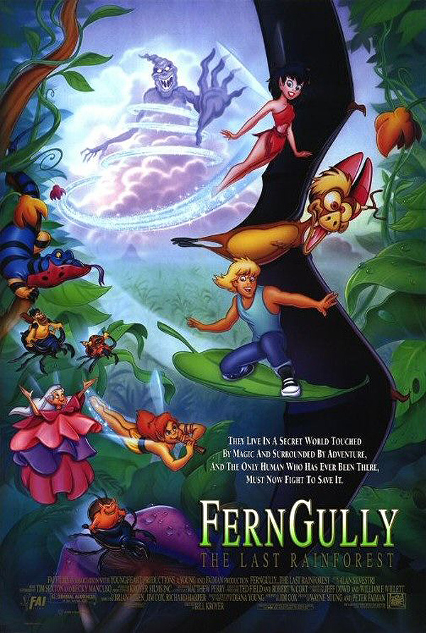 Fern Gully, The Last Rainforest, 1992 , Child cartoon